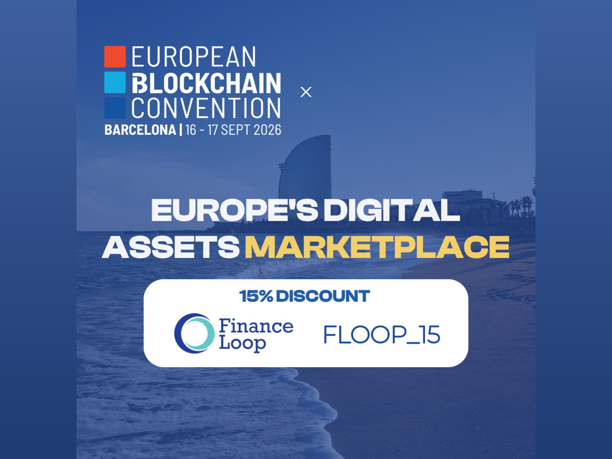European Blockchain Convention 2026 and Finance Loop partner up