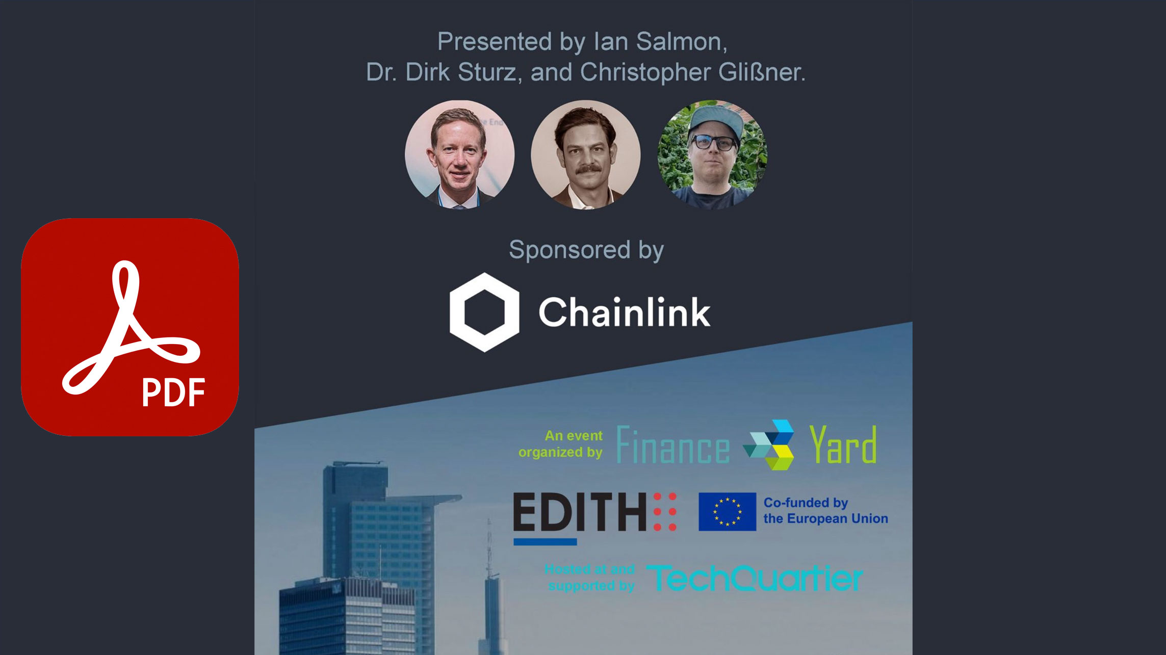 Finance Loop - FY - blockchain Germany hub - presentation - Chainlink Frankfurt meetup in April 2024