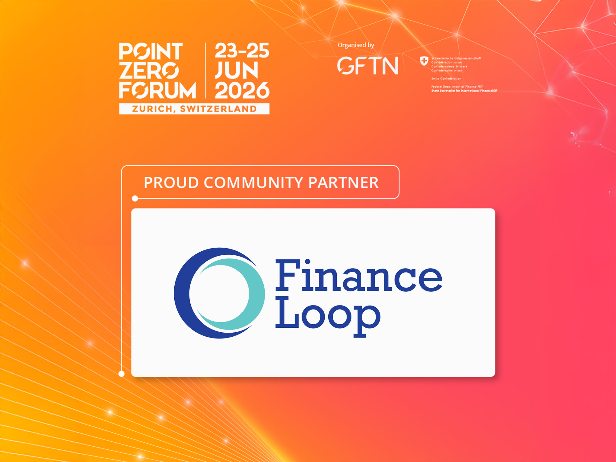 GFTN and Finance Loop partner up at Point Zero Forum
