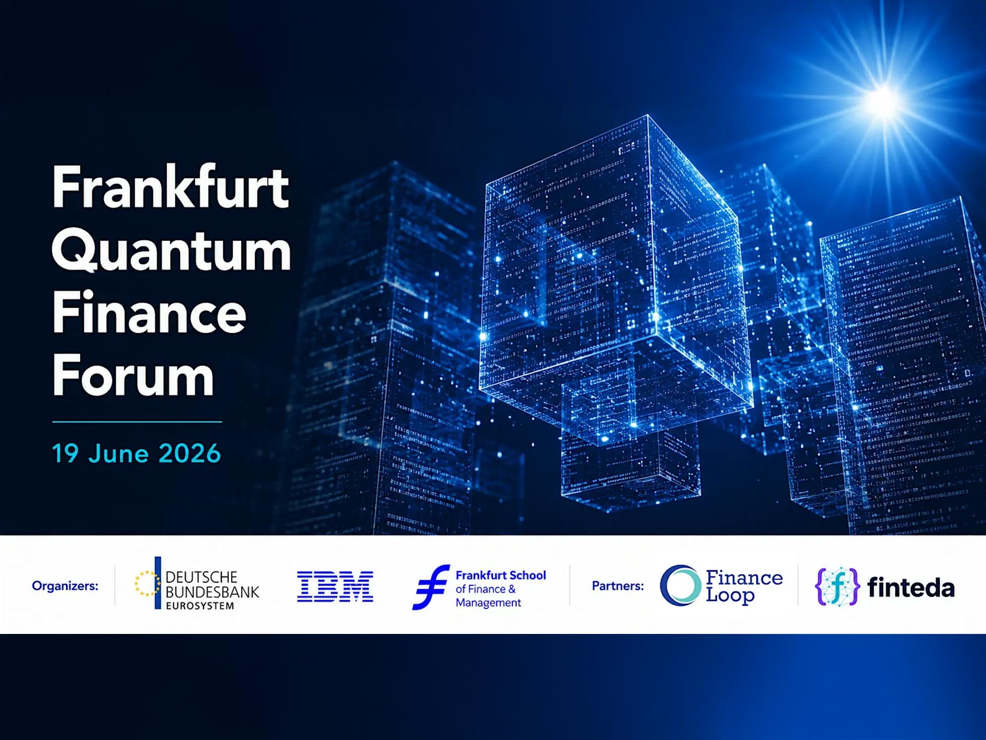Frankfurt Quantum Finance Forum 2026 and Finance Loop partner up