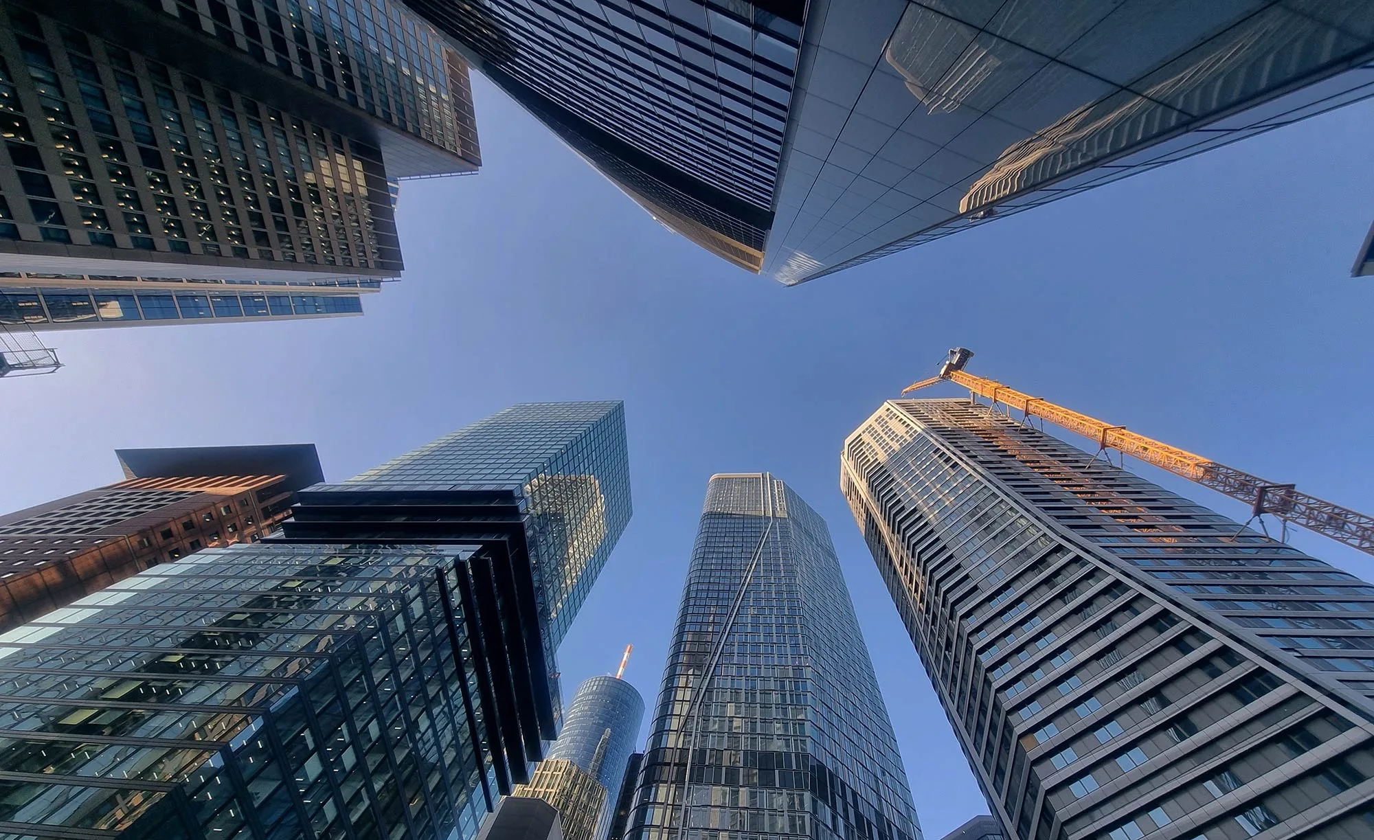 Gratte-ciel du quartier financier de Francfort