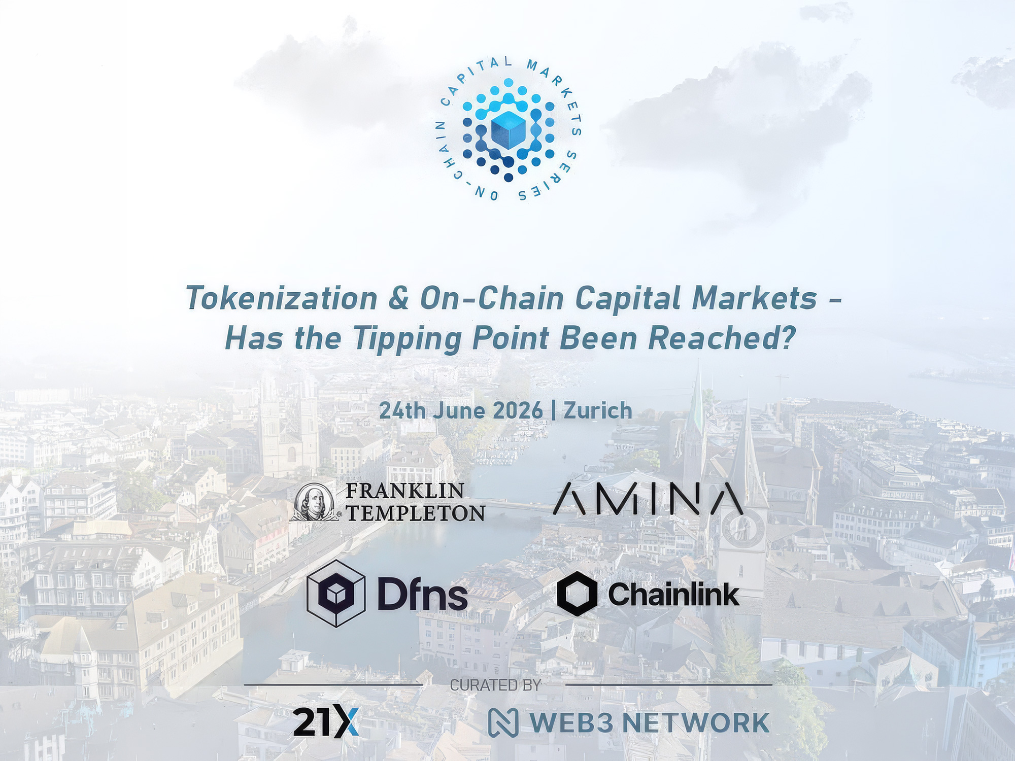 Point Zero Forum Side Event: Tokenization & On-Chain Capital Markets - Has the Tipping Point Been Reached? (June 24, 2026)