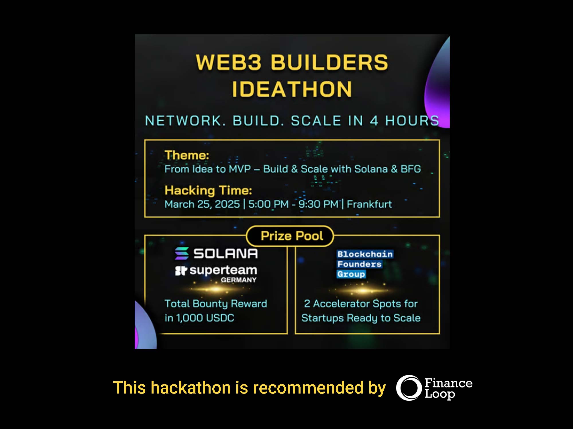Tech Event: Web3 Builders Ideathon in Frankfurt